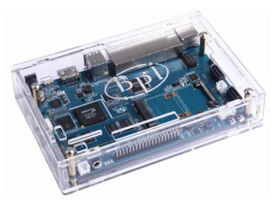 Gabinete acr&iacute;lico para Banana Pi BPI-R2 - Imagem 1