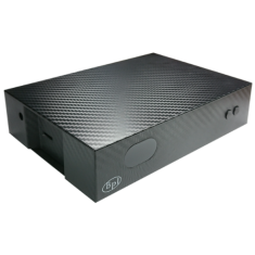 Gabinete met&aacute;lico preto para Banana Pi BPI-R2
