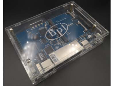 Gabinete acr&iacute;lico para Banana Pi BPI-R64 - Imagem 1