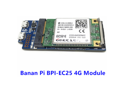 Banana Pi BPi-EC25 M&oacute;dulo de Comunica&ccedil;&atilde;o Sem Fio 4G Full Netcom - Imagem 1