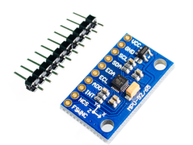 M&oacute;dulo sensor GY-9255 MPU9255 sem pinos soldados, substitui MPU9250 e MPU9150 para Arduino - Imagem 1