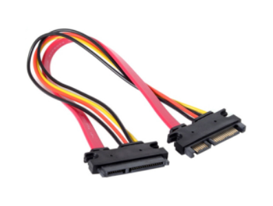 Banana Pi BPI Cabo Extensor Serial ATA (SATA) 29 cm 22P 7+15 pinos M/F Dados e Alimenta&ccedil;&atilde;o - Imagem 1