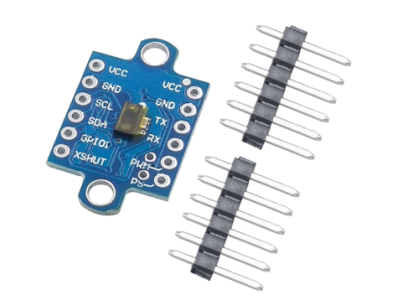 M&oacute;dulo sensor GY-53 VL53L0X ToF Laser n&atilde;o soldado com sa&iacute;da serial e PWM para Arduino - Imagem 1