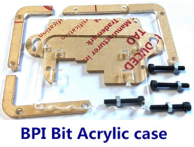 Case acr&iacute;lico para Banana Pi BPI-Bit - Imagem 1