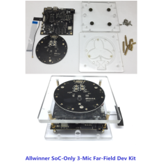 Banana Pi R18 Kit de Desenvolvimento SoC-Only Allwinner com 3 microfones far-field