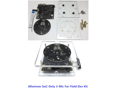 Banana Pi R18 Kit de Desenvolvimento SoC-Only Allwinner com 3 microfones far-field - Imagem 1
