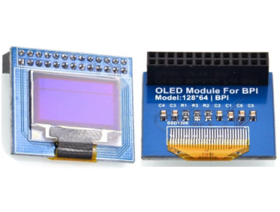 Banana Pi BPI-OLED M&oacute;dulo de Display 800&times;480 - Imagem 1