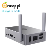 Gabinete met&aacute;lico com antena para Orange Pi 5 / PI5B