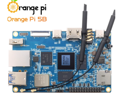 Orange Pi 5B, 4GB RAM, 32GB eMMC, Rockchip RK3588S 64 bits, Wi‑Fi e BLE, V&iacute;deo 8K, Mini PC SBC - Imagem 1