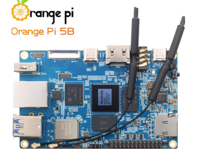 Orange Pi 5B SBC 16 GB RAM 256 GB eMMC Rockchip RK3588S 64 bits Wi‑Fi + BLE V&iacute;deo 8K Mini PC - Imagem 1