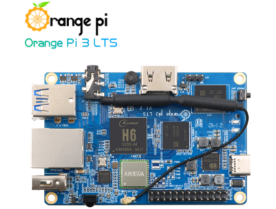 Orange Pi 3 LTS 2GB, 8GB eMMC (chip AW859A) placa de desenvolvimento, suporta Android 9.0, Ubuntu, Debian - Imagem 1