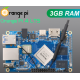 Orange Pi 4 LTS 3GB sem eMMC Flash, placa de desenvolvimento Rockchip RK3399-T com suporte a Android, Ubuntu e Debian - Thumb - 1