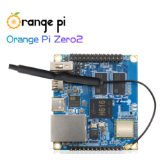 Orange Pi Zero2 placa &uacute;nica 512MB RAM Allwinner H616 com Bluetooth e Wi‑Fi, compat&iacute;vel com Android 10, Ubuntu e Debian