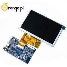 Tela TFT LCD 5 polegadas para Orange Pi, compat&iacute;vel apenas com placas com chip H3