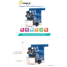 Placa de Interface e Expans&atilde;o Orange Pi Zero V1.2