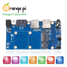 Placa de expans&atilde;o NAS e interface de desenvolvimento para Orange Pi, al&eacute;m do Raspberry Pi