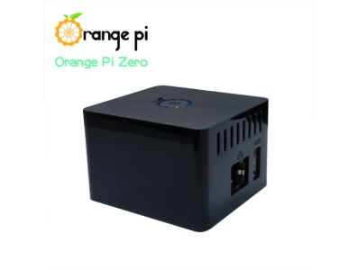Case protetor ABS preto para Orange Pi Zero com placa de expans&atilde;o, n&atilde;o compat&iacute;vel com Zero Plus2 - Imagem 1