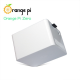 Case protetor ABS branco, compat&iacute;vel apenas com Orange Pi Zero, n&atilde;o comporta placa de expans&atilde;o - Thumb - 1