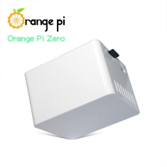Case protetor ABS branco, compat&iacute;vel apenas com Orange Pi Zero, n&atilde;o comporta placa de expans&atilde;o