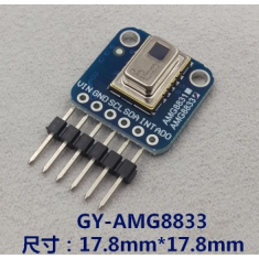 M&oacute;dulo sensor termal infravermelho GY-AMG8833 compat&iacute;vel com Arduino