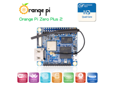 Orange Pi Zero Plus 2 H3 Quad-core Wi-Fi Bluetooth mini PC com suporte a Android e Linux - Imagem 1