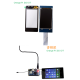 Tela LCD TFT touchscreen 3,97 polegadas branca compat&iacute;vel com Orange Pi 2G-IOT - Thumb - 1