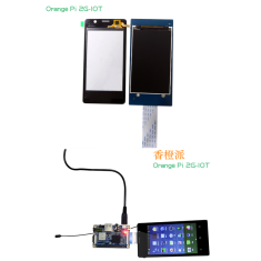 Tela LCD TFT touchscreen 3,97 polegadas branca compat&iacute;vel com Orange Pi 2G-IOT
