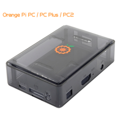 Gabinete ABS preto para Orange Pi PC, PC2 e PC Plus