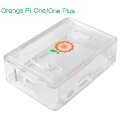 Gabinete protetor transparente em ABS para Orange Pi One e One Plus