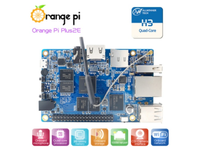 2016 Hot Orange Pi Plus 2E H3 Quad Core 1.6GHZ 2GB RAM 4K Open-source development board beyond raspberry pi 2 - Imagem 1