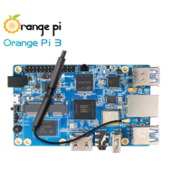 Orange Pi 3 H6 Quad-core 64-bit 1.8GHZ ARM CortexTM-A53with 2GB LPDDR3 (shared with GPU) with 8GB eMMC flash