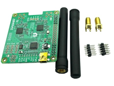 Placa-m&atilde;e MMDVM Duplex Grande com Antena (suporta apenas UHF) para NVIDIA Jetson e ASUS Tinker Board - Imagem 1