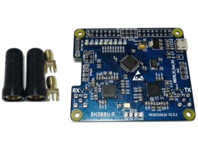 Placa-m&atilde;e MMDVM Duplex Grande com antena para NVIDIA Jetson e ASUS Tinker Board - Imagem 1