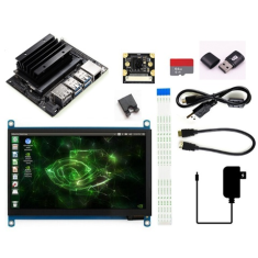 Kit 3 Jetson Nano B01, M&oacute;dulo de C&acirc;mera IMX219-120 e LCD HDMI 7'' (H) para NVIDIA Jetson e ASUS Tinker Board