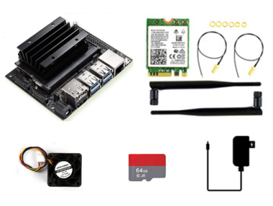 Jetson Nano B01 Kit NIC sem fio AC8265 5, Plug Reino Unido - Imagem 1