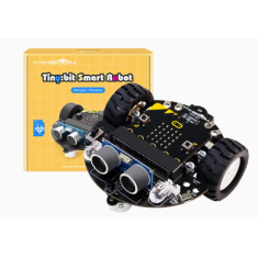 Kit Mini Carro Rob&ocirc; Smart Tiny:bit para micro:bit sem placa V2