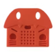 Capa protetora de silicone laranja para BBC Micro:bit - Thumb - 1