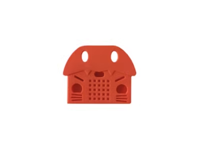 Capa protetora de silicone laranja para BBC Micro:bit - Imagem 1