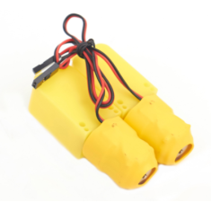 Par de Motores DC TT 5V 200 RPM 1:48 para Micro:bit
