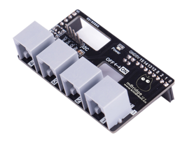 Placa de expans&atilde;o Mbridge RJ25 para Micro:bit - Imagem 1