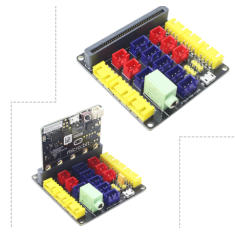Placa de Expans&atilde;o Colorida para Micro:bit