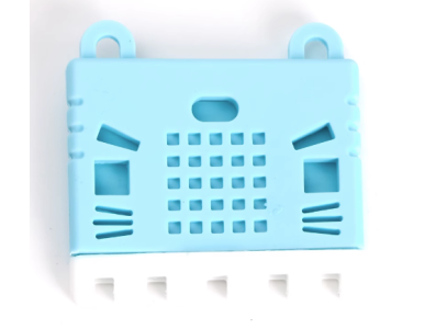 Capa protetora de silicone azul celeste para Micro:bit - Imagem 1