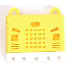 Capa protetora de silicone amarela para Micro:bit
