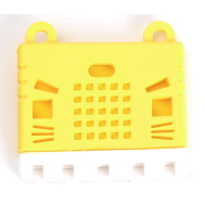 Capa protetora de silicone amarela para Micro:bit