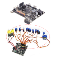 KittenBot placa driver de motor e controladora de desenvolvimento para RosBot, programa&ccedil;&atilde;o Scratch, compat&iacute;vel com UNO R3 e BBC 