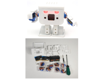 Robotbit OTTO Vers&atilde;o DIY Rob&ocirc; humanoide program&aacute;vel para BBC Micro:bit - Imagem 1