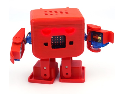 Rob&ocirc; humanoide program&aacute;vel OTTO vers&atilde;o Robotbit DIY para BBC Micro:bit - Imagem 1