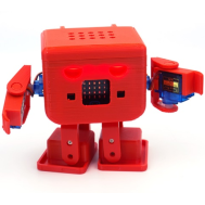 Rob&ocirc; humanoide program&aacute;vel OTTO vers&atilde;o Robotbit DIY para BBC Micro:bit