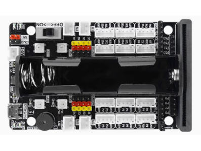Placa de Expans&atilde;o Super:bit 2.0 Multifuncional para GPIO, Motores Brick, Servos e Acionamento de Sensores Micro:bit - Imagem 1
