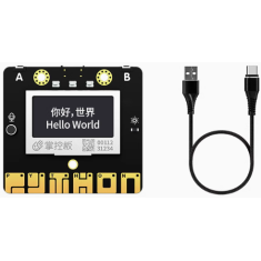 Control Board 2.0 M&oacute;dulo program&aacute;vel de expans&atilde;o para BBC Micro:bit compat&iacute;vel com cabo Type-C